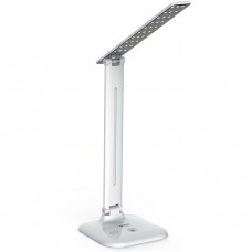 Φωτιστικό Γραφείου LED 9W 500lm 230V Ντιμαριζόμενο 4000K Λευκό Φως Ημέρας σε Λευκό 955LED101T/WH